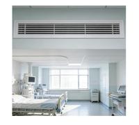 Griglia di ventilazione da parete per montaggio a incasso migliora il flusso d'aria in soffitte