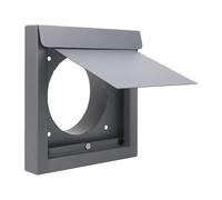 Griglia di ventilazione da parete resistente alla corrosione, 10,2 cm, per installazione esterna, protezione per prese d'aria durevoli