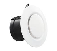 Griglia di ventilazione da soffitto in ABS per l'integrazione del diffusore di aria calda e un efficace controllo della distribuzione dell'aria (75 mm)