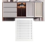 Griglia di ventilazione for porta con persiane in alluminio, coperture for fori di ventilazione da 12/14/16/18/22/26/28/32/34/38/42/46/48 pollici(16x32in/40.6x81.3cm)