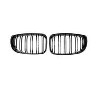 Griglia di ventilazione Griglia Anteriore Per BMW Per E81 E87 E82 E88 128I 130I 135I Racing Grill Auto Anteriore Griglie Paraurti Cappuccio Rene Griglia ABS 2008-2011(Nero lucido)