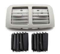 Griglia Di Ventilazione Griglia Di Copertura Cromata Per Bocchetta Ventilazione Climatizzatore Centrale Posteriore Per Mercedes Per Benz W251 R300 R320 R350 R400 R500 Sfiato Aria Condizionata(Gray,Pos