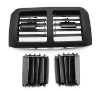 Griglia Di Ventilazione Griglia Di Copertura Cromata Per Bocchetta Ventilazione Climatizzatore Centrale Posteriore Per Mercedes Per Benz W251 R300 R320 R350 R400 R500 Sfiato Aria Condizionata(Black,Po