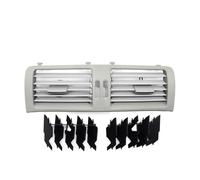 Griglia di Ventilazione Griglia di Ventilazione Centrale Climatizzatore per Cruscotto Anteriore per Mercedes per Benz W251 Classe R R300 R320 R350 R400 R500 Sfiato Aria Condizionata(Gray,A)