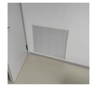 Griglia di ventilazione HVAC for porta in alluminio for la privacy, copertura for presa d'aria grigio chiaro con persiane - Mandata o ritorno(22x44in/55.9x111.8cm)