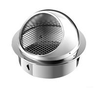 Griglia di ventilazione in acciaio inox con guarnizione resistente alle intemperie per una maggiore durata e funzionalità (100 mm)