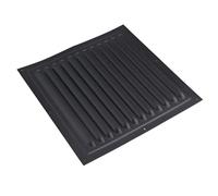 Griglia di ventilazione in alluminio, 250 x 250 mm, per varie soluzioni di ventilazione per casa e ufficio