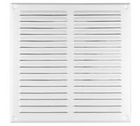 Griglia Di Ventilazione In Metallo Bianco 295Mm X 295Mm / 12" X 12"