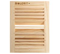 Griglia di ventilazione in pino Bilovit per sauna