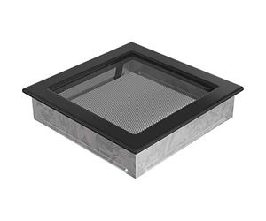 Griglia di ventilazione KRATKI Griglia per camino 22cm x 30cm nera con feritoie