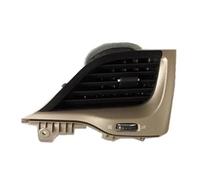 Griglia di Ventilazione Laterale del cruscotto, Presa d'Aria per Aria condizionata, griglia di Ventilazione Centrale Sinistra Destra per Jeep Cherokee 2017 2018 (Argento Sinistra)