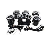 Griglia Di Ventilazione Per Benz W205 Per GLC Per RGB Turbo Air Outlet Nozzle Lampada LED Vent 256 Colori APP Controlli(7Pcs)