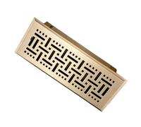 Griglia di ventilazione per pavimento in metallo resistente con prese d'aria flessibili per migliorare la freschezza dell'aria interna e l'aspetto visivo. Griglia di ventilazione multiuso