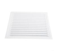 Griglia di ventilazione quadrata in metallo per coprire aperture DuFor da parete o soffitto, per copertura dello schermo (300 x 300 mm)