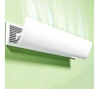Griglia di ventilazione regolabile per soffitto e parete, protegge dal vento centrale AC impedisce il flusso d'aria diretto, 52 x 20 cm, migliora l'efficienza energetica