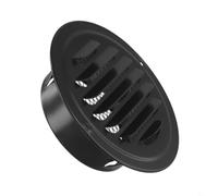 Griglia di ventilazione rotonda in acciaio inox da 70 a 200 mm, con rete fine per interni ed esterni, resistente alla ruggine, condotto di ventilazione per attrezzi (100 mm)