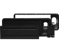 Griglia di ventilazione superiore dometic ls 100 per frigoriferi monoporta nero