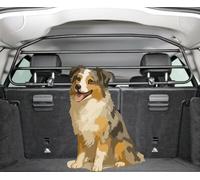 Griglia Divisoria Auto Trasporto Cani Per Ford Focus Sw Da 2018- Acciaio Nera