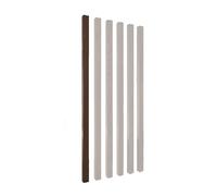 Griglia divisoria per Piano di Lavoro, Colonna dal Pavimento al soffitto, Colonna con Listelli di Legno, Ingresso per Hotel, Sala da tè, casa (Marrone 2.165 cm/65 Pollici/5, 41 Pie