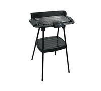 Griglia elettrica 2 in 1, da appoggio e da tavolo, 46 x 23 cm