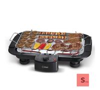GRIGLIA ELETTRICA 2000W BARBECUE ELETTRICO GRILL BISTECCHIERA DA GIARDINO TAVOLO
