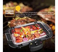 GRIGLIA ELETTRICA 2000W BARBECUE GRILL BISTECCHIERA BBQ DA GIARDINO O INTERNO