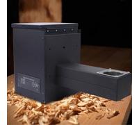 Griglia elettrica a pellet per affumicatore, con regolatore digitale della temperatura, kit di montaggio per grigliare, affumicare, cuocere, arrostire, brasare