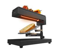GRIGLIA ELETTRICA CECOTEC Cecotec Raclettes Cheese&Grill 6000 Black, Elettrico, Potenza 600 W, Griglia da 0x0 cm, Nero