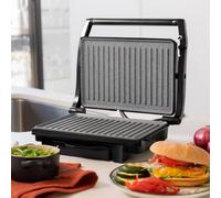 Vassoio raccogli grasso con rivestimento in pietra per griglia elettrica Rock'nGrill Dark 1000 Cecotec 1000 W