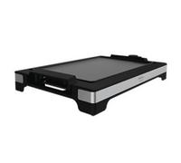 GRIGLIA ELETTRICA CECOTEC Tasty&Grill 2000 Bamboo LineStone, Bambù, RockStone, plastica, 2000 W, Adattatore di alimentazione / Accu, Potenza 2000 W, Griglia da 37.5x24.5 cm, RockStone, Nero, Grigio