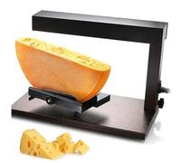 Griglia Elettrica Commerciale per Formaggio, 650W Riscaldamento Rapido con Dispenser Regolabile Inclinabile, Controllo della Temperatura fino a 300°C per Raclette Perfetta, per Ristoranti e Casa