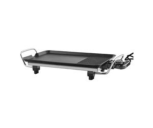 GRIGLIA ELETTRICA ITALIAN DESIGN CUCOOK03, Potenza 220 V, Nero