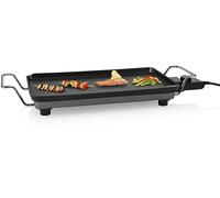GRIGLIA ELETTRICA PRINCESS Table Chef Pro, Alluminio, 2000 Watt, Elettrico, Potenza 2000 W, Nr. bruciatori 0, Griglia da 46x26 cm, Alluminio con rivestimento antiaderente, Nero