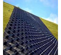 Griglia espandibile da 5,1 cm a nido d'ape con fori di drenaggio dell'acqua piovana per vialetto e aree di parcheggio