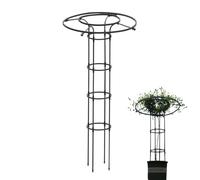 Griglia Esterna per Piante Rampicanti - Supporto Verticale in Metallo per Fiori,Struttura Verticale a Forma di Ombrello per Fiori e Piante