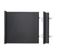 Griglia estraibile per cani - senza foratura, protezione per bambini estraibile con rete | Griglia scorrevole per scale, corridoi, porte, balconi e garage