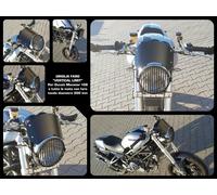 Griglia Faro moto VERTICAL LIMIT per Ducati Monster 08 - Cafè Racer/Cafe Racer