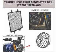 Griglia faro originale e protezione radiatore adatta per TRIUMPH Speed 400