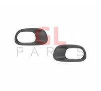Griglia Fendinebbia Anteriore + Destro PER CITROEN C3 2016- 1618082380 Set