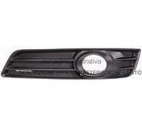 Griglia cornice fendinebbia nero opaco passeggero dx per Audi A3 7/2008-7/2012