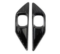 Griglia fendinebbia Compatibile Con Mitsubishi Per Outlander 2022 Paraurti Anteriore Inferiore Per Auto Copertura Della Lampada Fendinebbia Decorazione In Fibra Carbonio