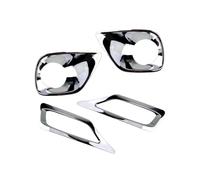 Griglia Fendinebbia Compatibile con Toyota Per RAV 4 2013-2015, per Paraurti Anteriore e Posteriore Copertura Bordo Decorativo Cornice fendinebbia anteriore