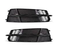 Griglia Fendinebbia Esagonale A Nido D'ape Per Auto Griglia Di Copertura Fendinebbia Racing 4G0807648B Per A6 C7 S-Line 2016 2017 2018 IPEVMLZ(Left+Right)