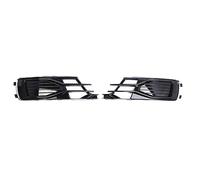 Griglia fendinebbia Griglia di copertura della luce fendinebbia del paraurti anteriore sinistro destro con finiture cromate, for Audi, for A6 C7 2016 2017 2018 4G0807647 4G0807648(Pair)