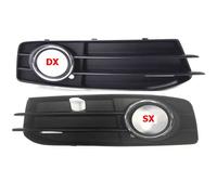 Griglia fendinebbia nero satinato bordo cromato sx per Audi A3 S-Line 2008-2012