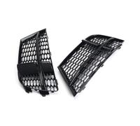 Griglia fendinebbia paraurti anteriore a nido d'ape compatibile con AUDI A3 8V S-LINE 2017 2018 2019 Coprilampada Accessori for auto 8V3807681AB(Gloss Black)