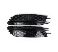 Griglia Fendinebbia Paraurti Anteriore Per A6 4G C7 2012 2013 214 2015 Coperture Griglia Fendinebbia A Nido D'ape Per Auto 4G0807681 4G0807682 Griglia Griglie Anteriori(Nero lucido)