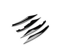 Griglia Fendinebbia Per Mercedes Per Benz Classe A W177 V177 A180 A200 A220 A250 2019-2024 4 PCS Auto Anteriore Fendinebbia Luci Strisce Trim Copertura Griglia Paraurti Anteriore (Color : 1)