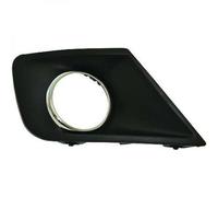 Griglia fendinebbia sx 207 07/09-12 nero con modanatura cromata 745301