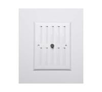 Griglia Fepre Regolabile Alluminio Bianco [17 x 13 cm]
